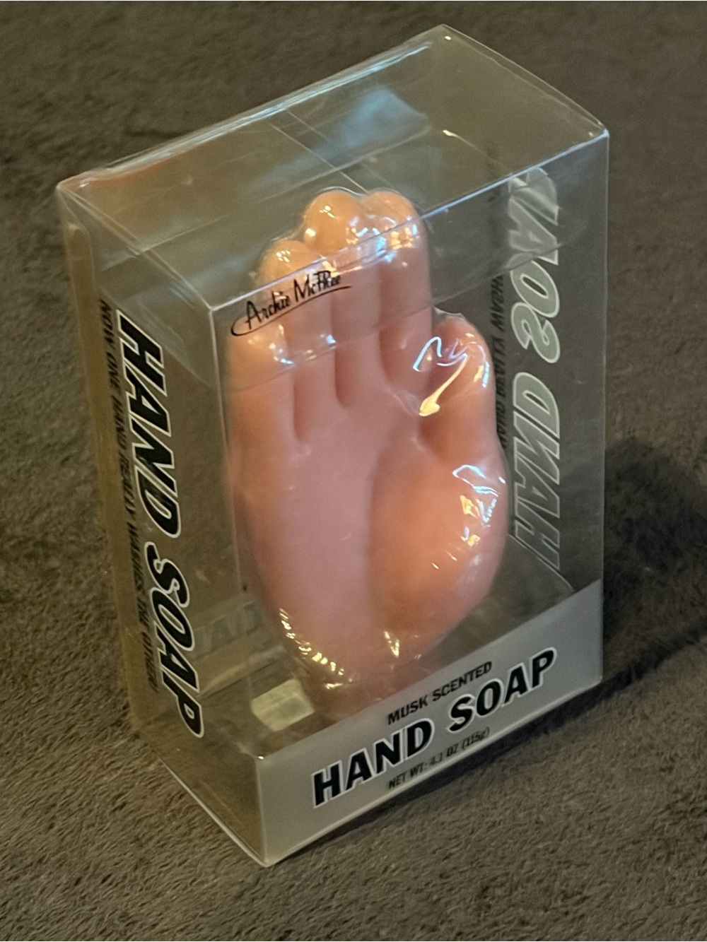 Archie McPhee Musk Scented 'Hand' Soap